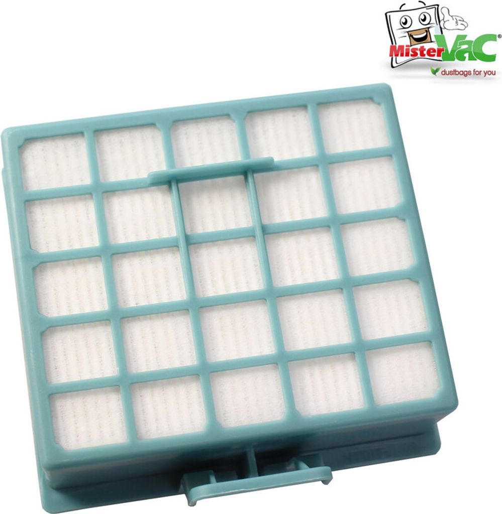 MisterVac Staubsaugerfilter Hepa Filter Ersatzfilter kompatibel mit Bosch BSG 62200/03 Logo,BSG62200/04