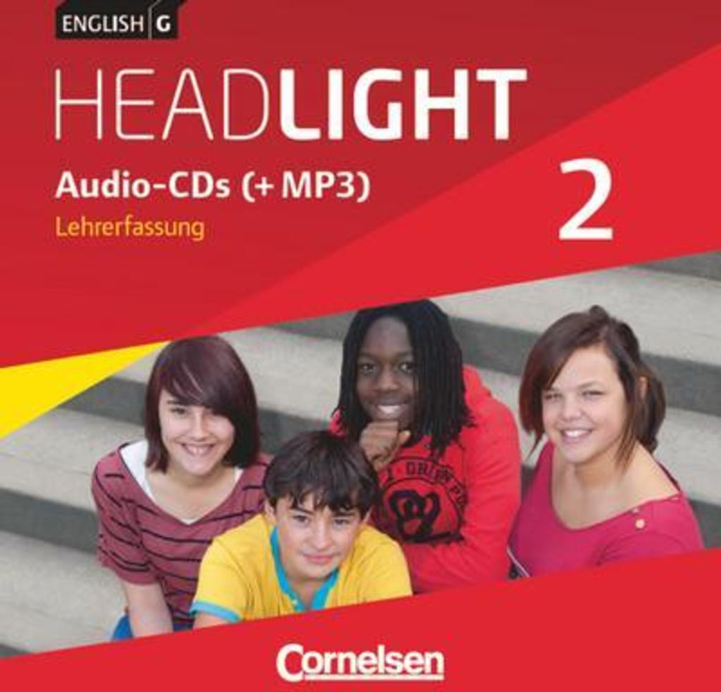 English G Headlight - Allgemeine Ausgabe - Band 2: 6. Schuljahr, Audio-CDs (Vollfassung) - Audio-Dateien auch als MP3
