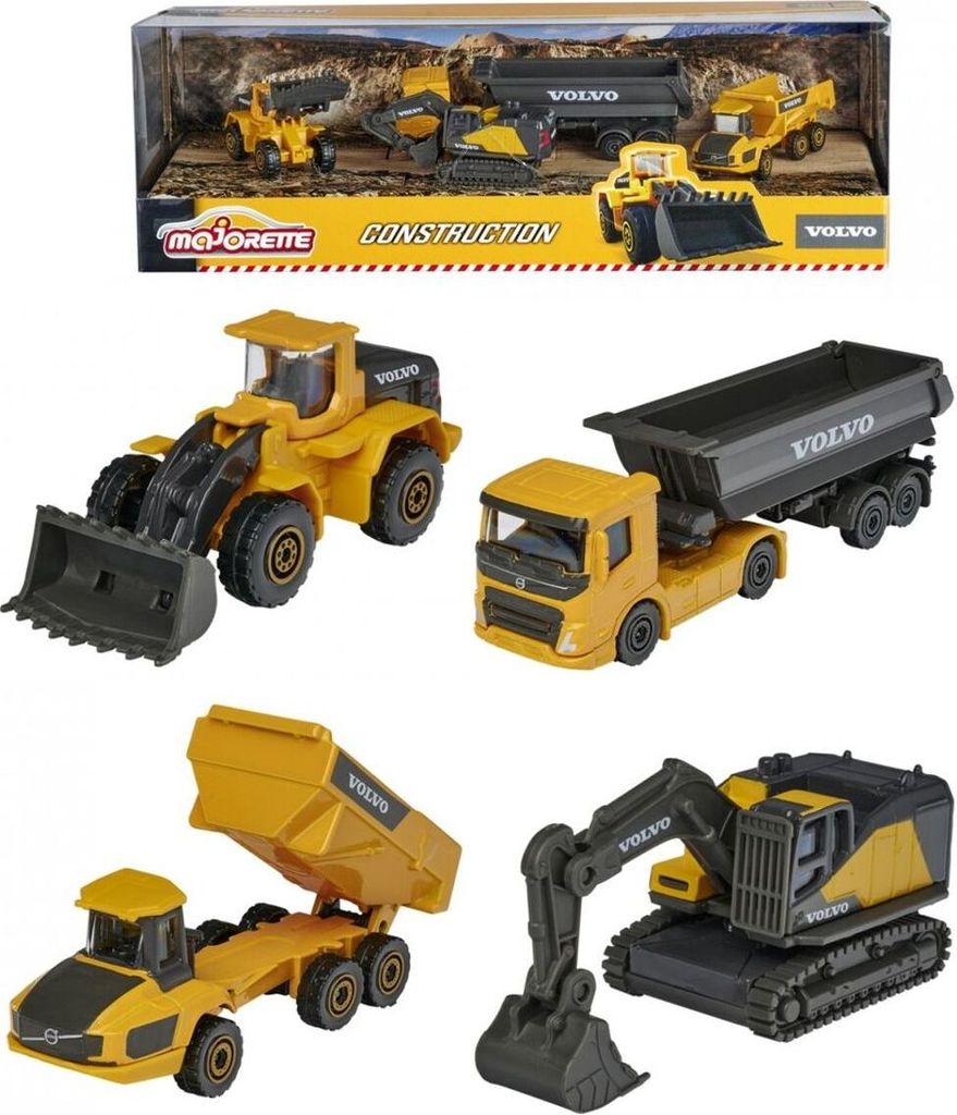Coffret cadeau Volvo 4 pièces - 212057287 - Majorette Image du produit 