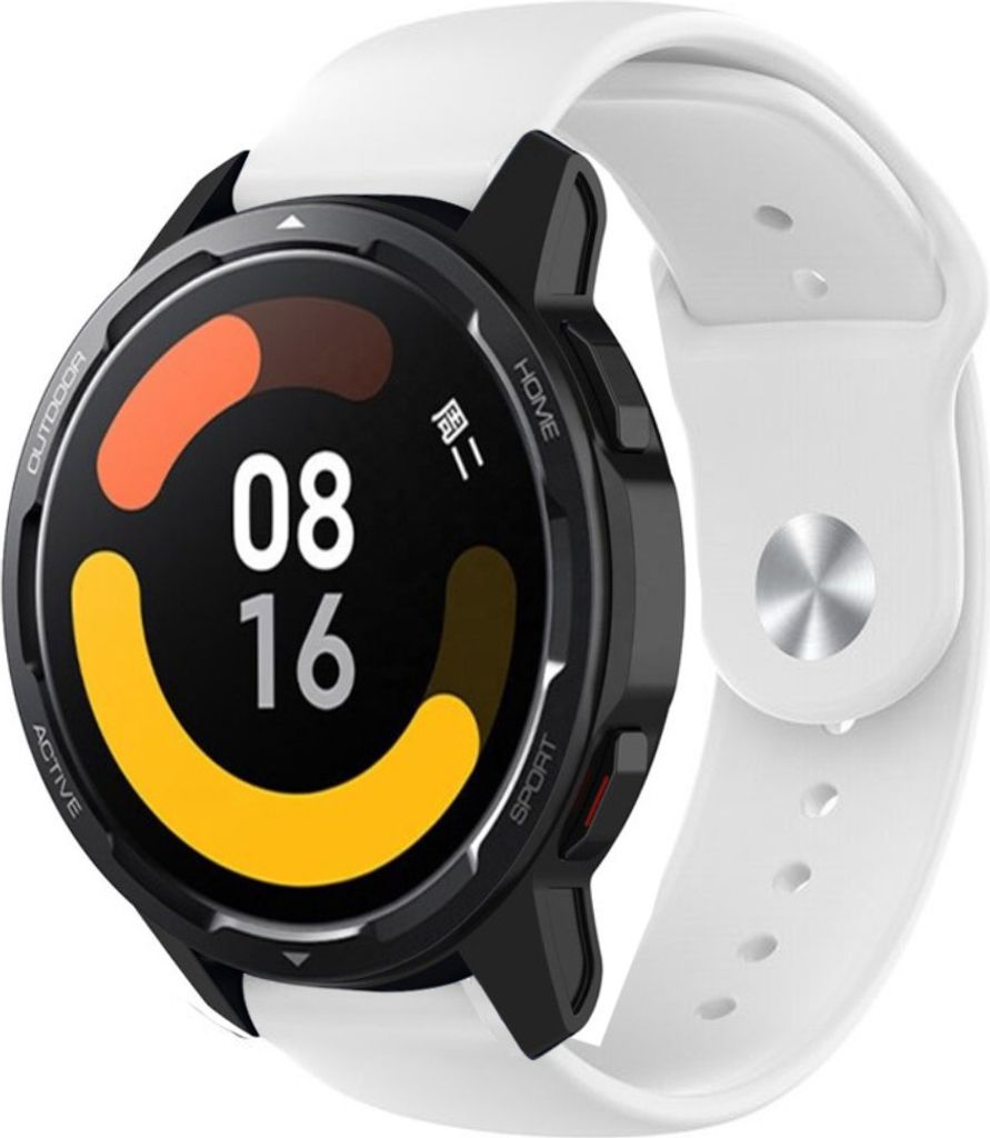 Strap-it Xiaomi Watch S1 Sportarmband (Weiß)