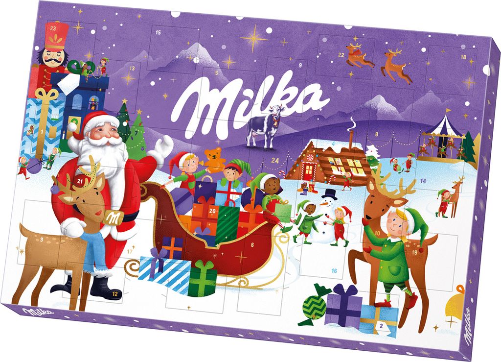 MIlka Adventný kalendár 200g Obrázok produktu 