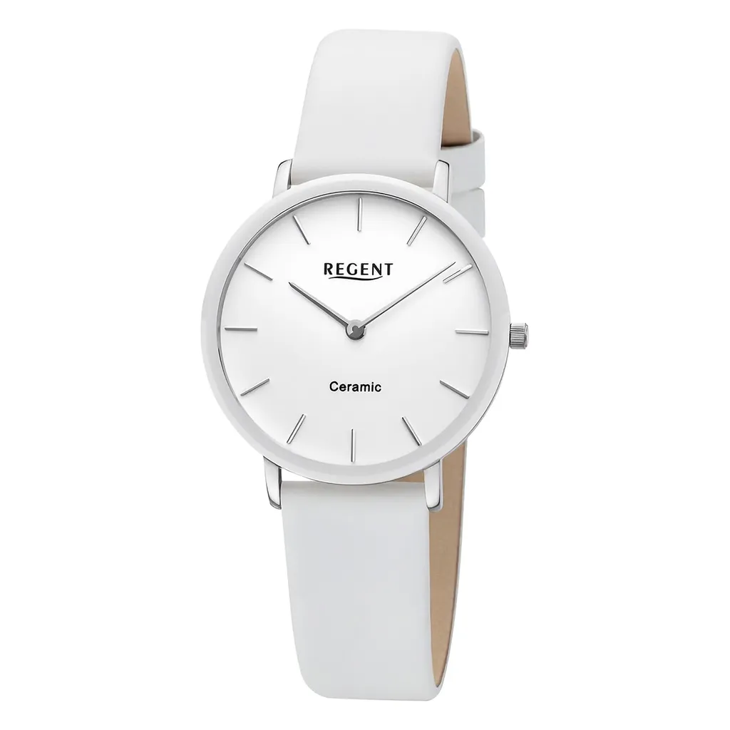 Offerta Orologio Donna Regent URBA841 - Pelle Bianca Analogico