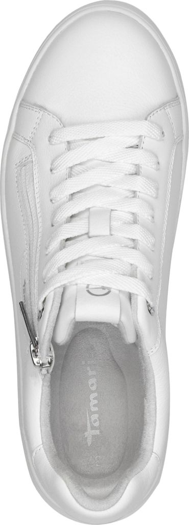 Tamaris Damen Sneaker mit dekorativem Reißverschluss Produktbild 