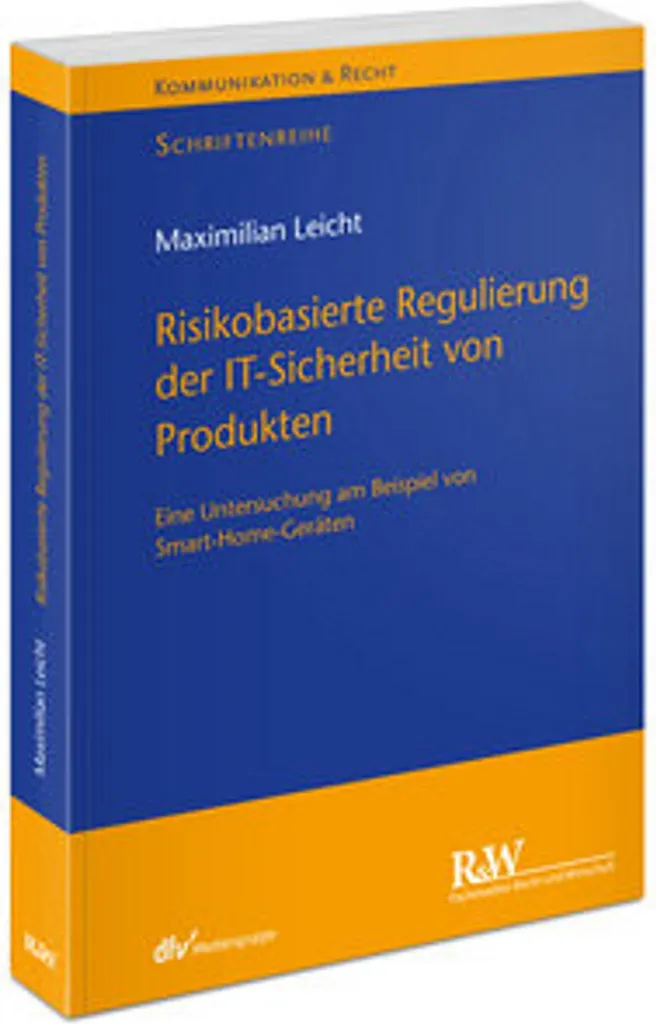 Risikobasierte Regulierung der IT-Sicherheit - Guide Expert Cybersécurité