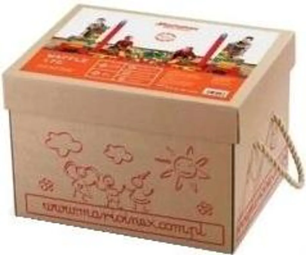 Jeu de briques en carton 170 unités - Jeu d'imitation et de construction