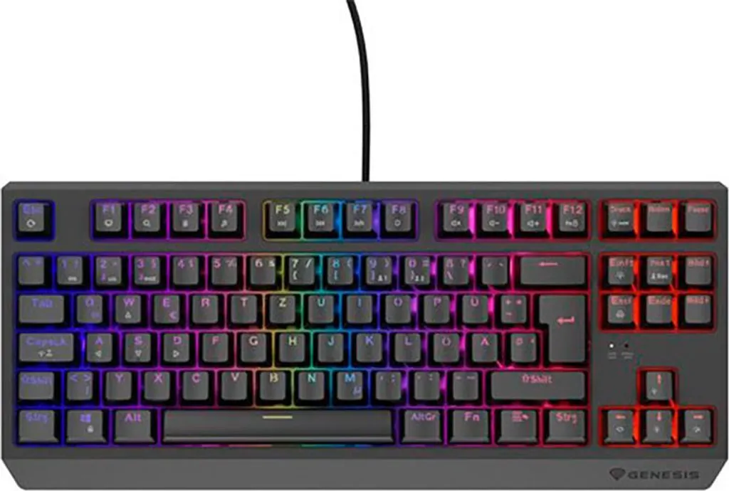Clavier Gaming Thor 230 TKL Genesis Switch Red Linéaire Silencieux DE