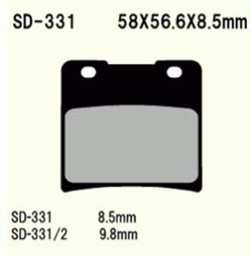 Vesrah Vd-331 Bremsbeläge