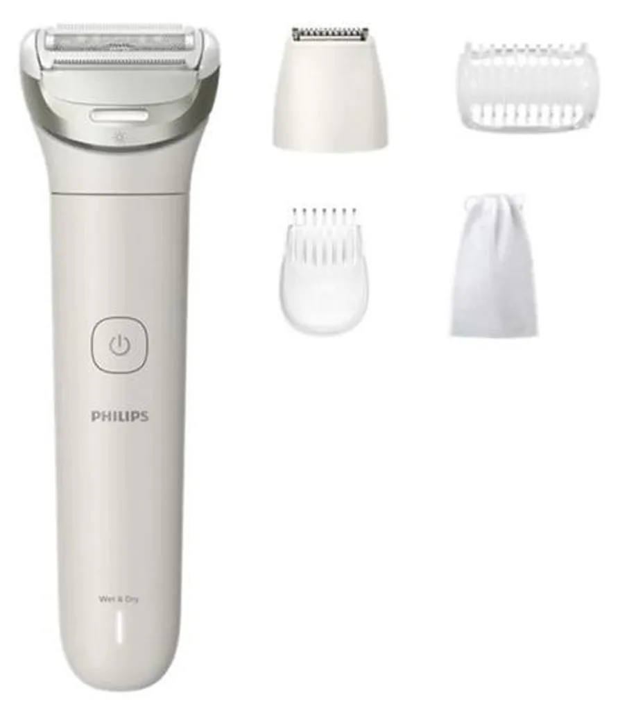 Rasoir Électrique Doux Philips 8000 BRL147/00 Idéal Peaux Sensibles Blanc