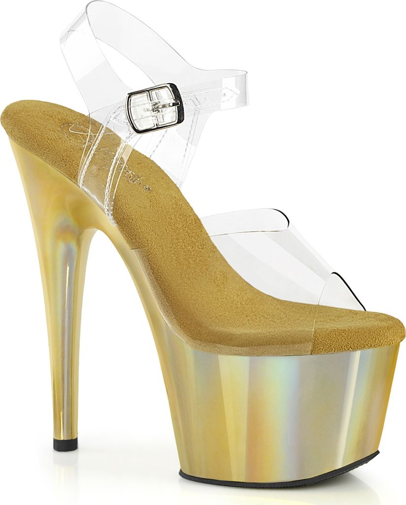 ADORE-708LQ Pleaser Damen Plateausandaletten fließender Produktbild 