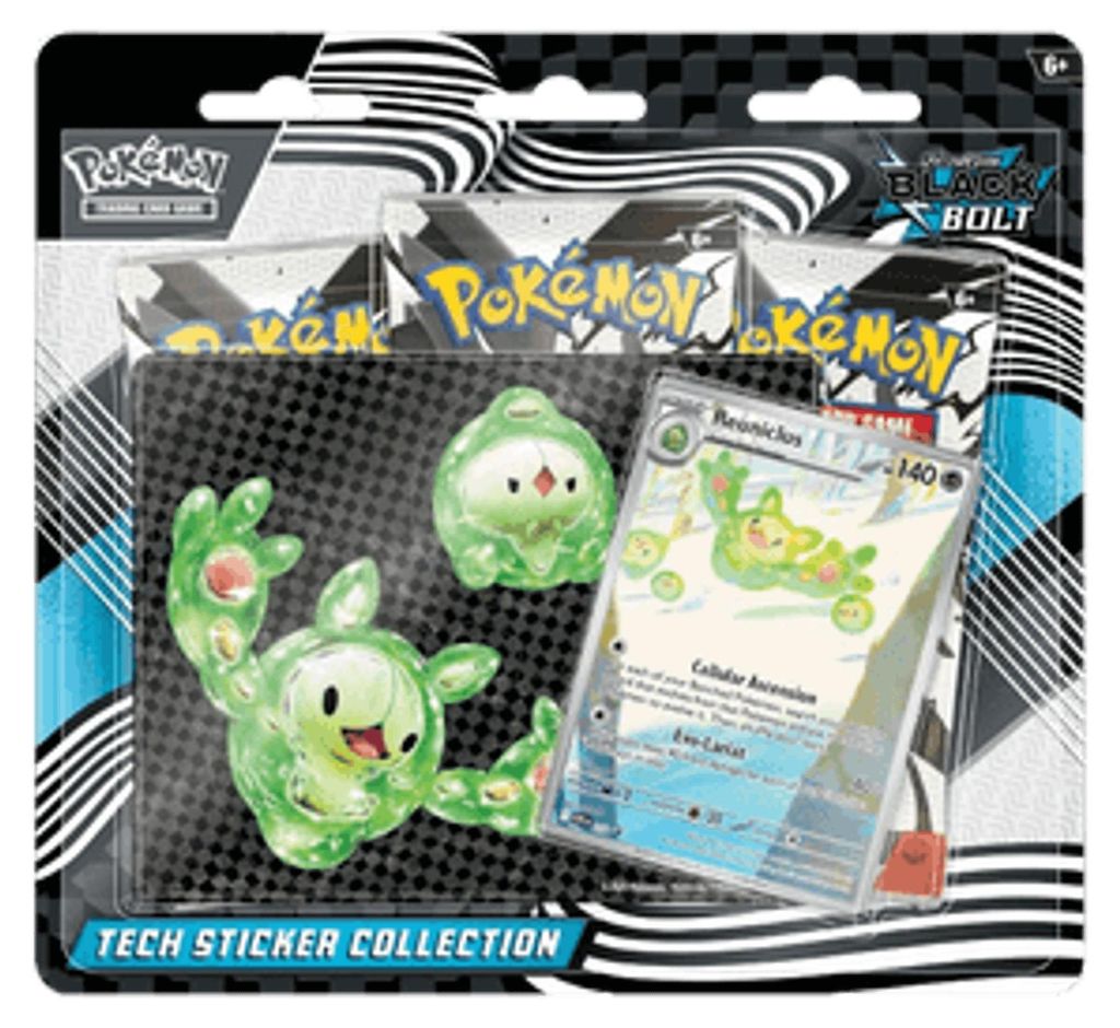 Pokemon Black Bolt: Reuniclus Tech Sticker Collection Productafbeelding 