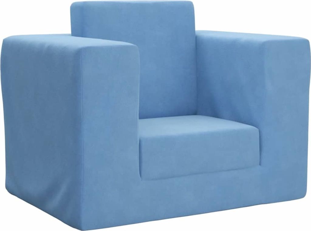 "2026 Promotion" Schlafsofa für Kinder Blau Weicher Plüsch - Kindersofas CC25698