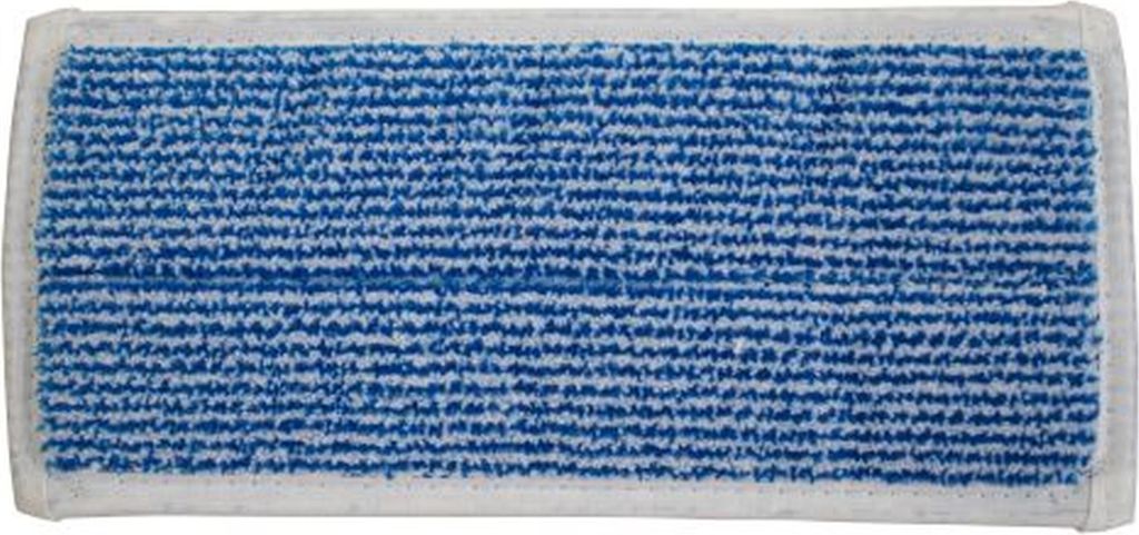 Microfaser-Handpad - weiß/blau - 250 x 115 mm - rechteckig - 25 Pads