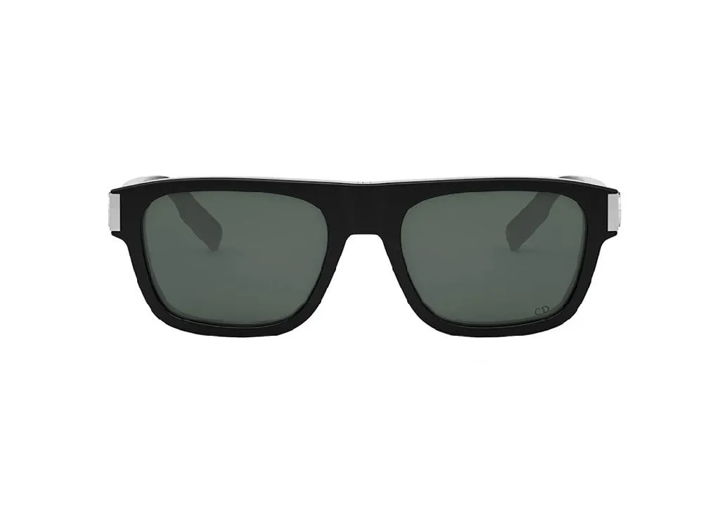Lunettes de soleil Dior CD Icon S31 noir brillant pour une protection chic