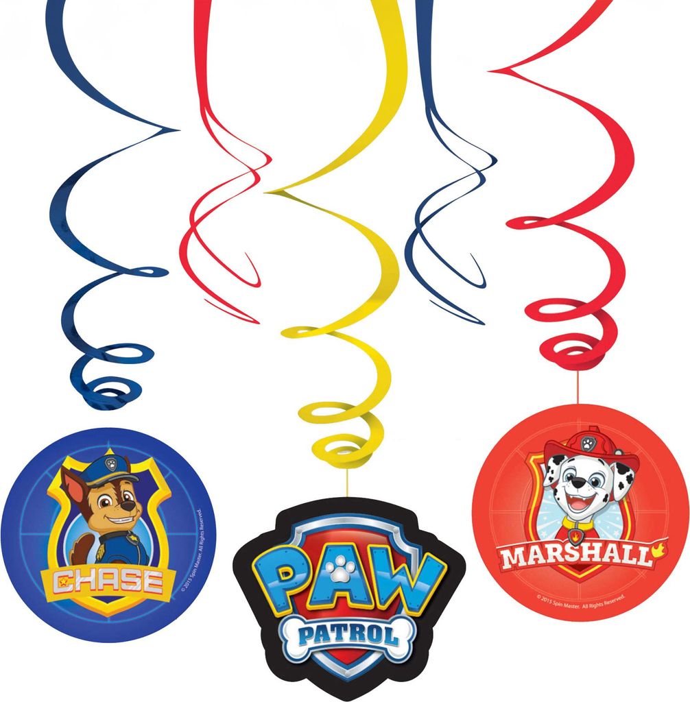 PAW Patrol - Slinger - Swirls - 61 cm - Rood/Blauw/Geel - 6 Productafbeelding 