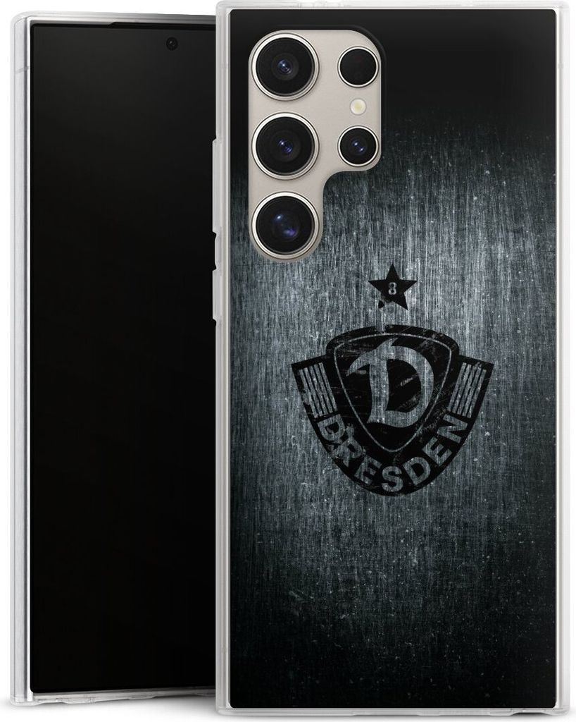 DeinDesign Handyhülle für Samsung Galaxy S24 Ultra Silikon Hülle Case Smartphone Schutzhülle Offizielles Lizenzprodukt SG Dynamo Dresden Vintage