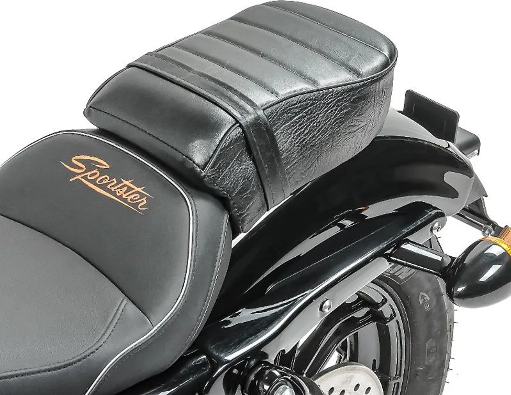 Siège Passager Rembourré pour Harley Davidson Sportster Forty-Eight 48