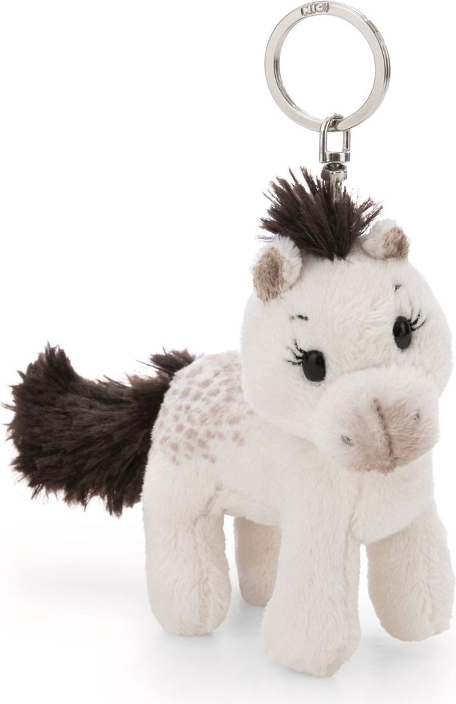 NICI GREEN Schlüsselanhänger Pferd Mony K. Pony weiß 10cm Produktbild 