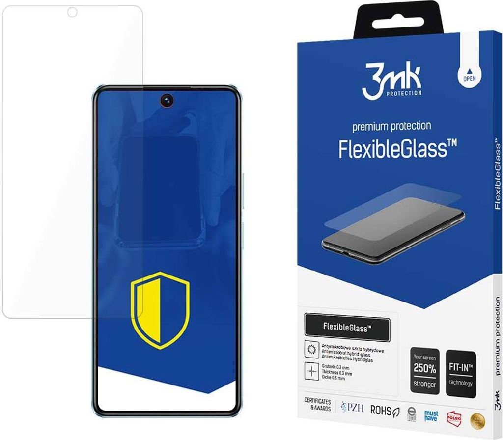 3mk Display Hybridglas FlexibleGlass für Infinix HOT 30 5G 0,3mm 7H