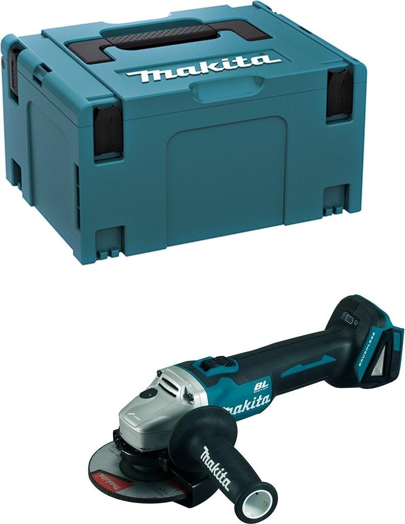 Meuleuse Ø 125 mm 18 V Li-Ion - MAKITA - Sans batterie, ni Image du produit 
