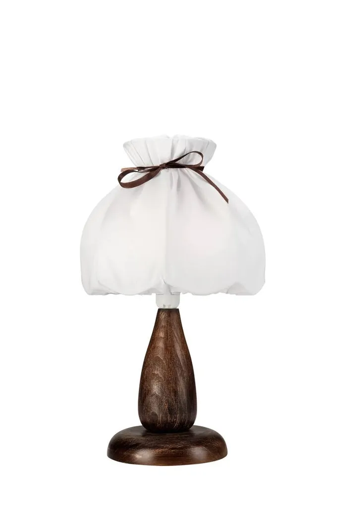 Lampe de table ALESSANDRO NOISETTE ANCIENNE E27 L:25cm H:32cm Design Chic