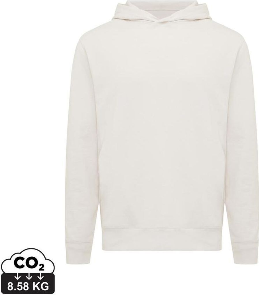 Iqoniq - "Yengo" Kapuzenpullover Seitentasche für Herren/Damen Uni XD1001 (XL) (Schwarz)