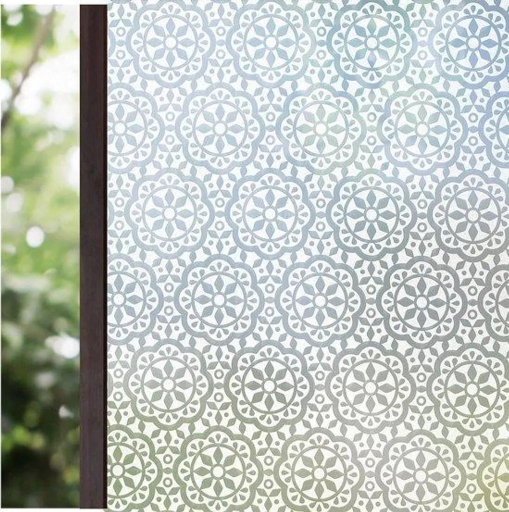 Film dépoli dépolissant adhésif pour fenêtre et vitrage opaque 75x200