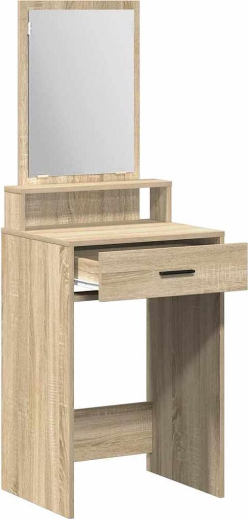 vidaXL Toaletní stolek Sonoma dub 50 x 41 x 140 cm materiál Obrázek produktu 