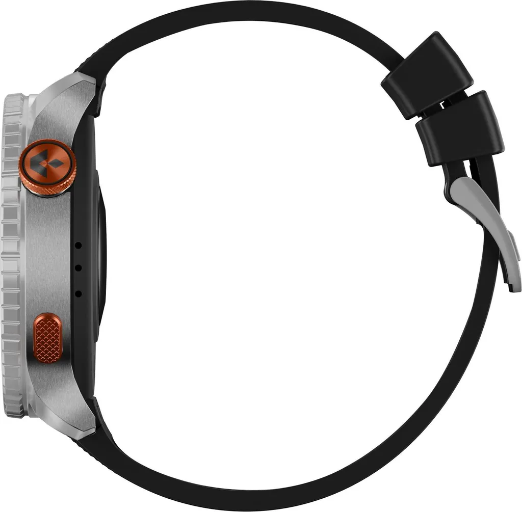 Garett Compass Montre connectée GPS argentée écran HD et boussole active - 7