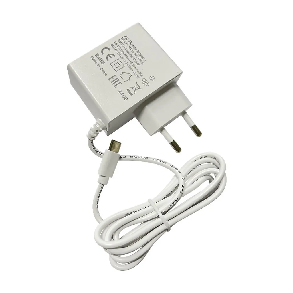 Alimentatore USB MikroTik MT13-052400-U15BG 5V 2.4A 12W USB-C