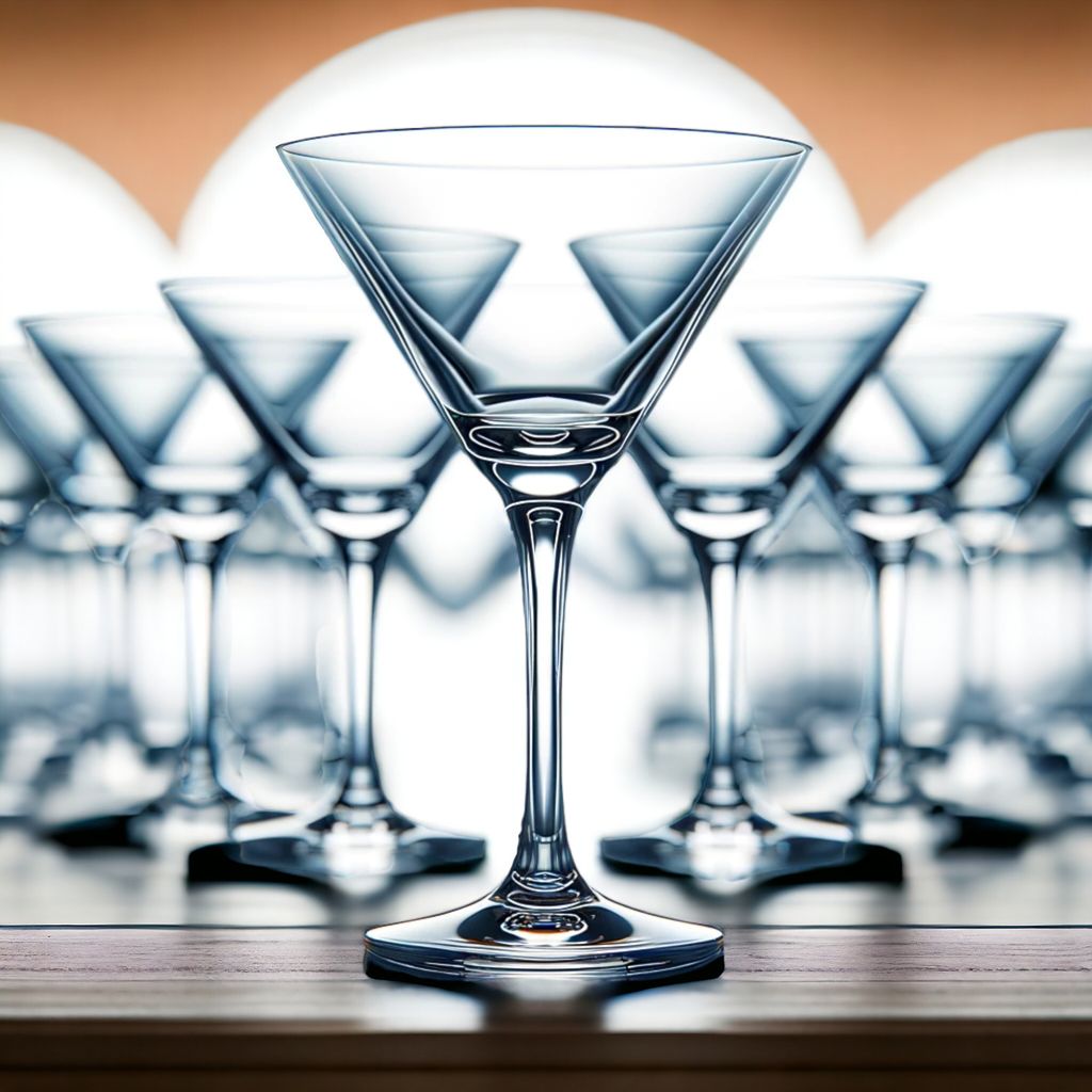 Martini Gläser Martinigläser Martinischale Cocktailglas Produktbild 11