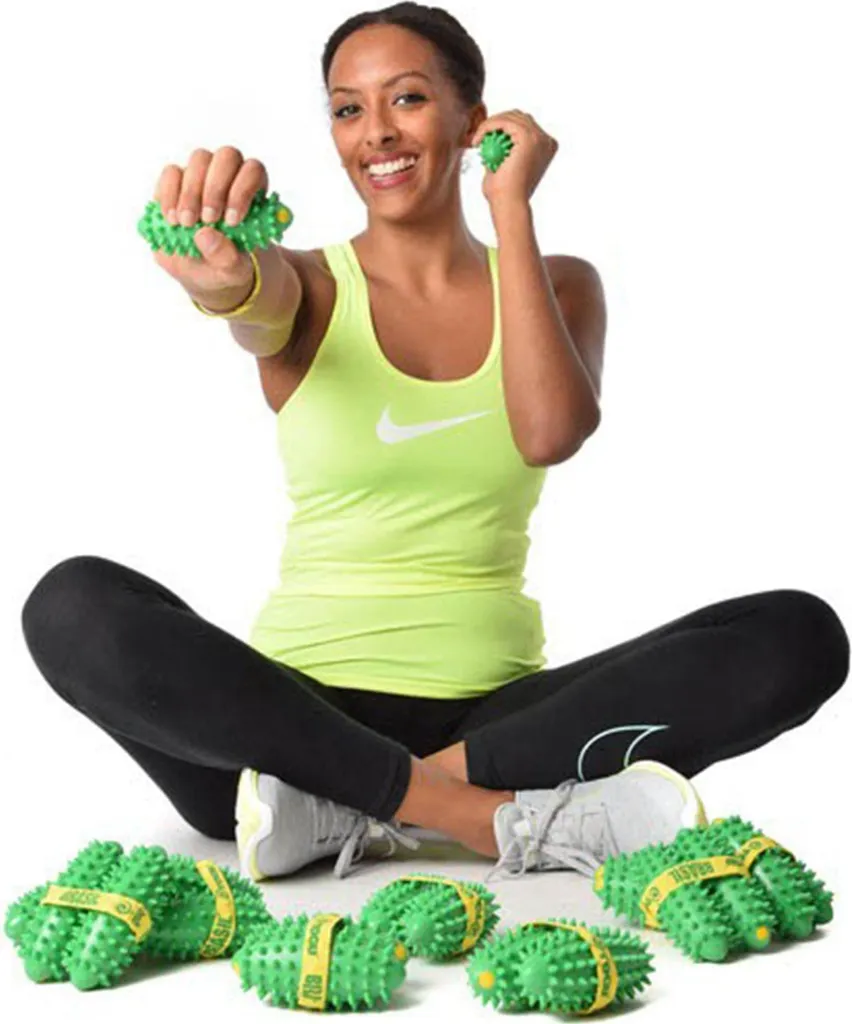 Togu Brasil 20x - Ballons Lestés avec Picots Sensoriels pour le Soin