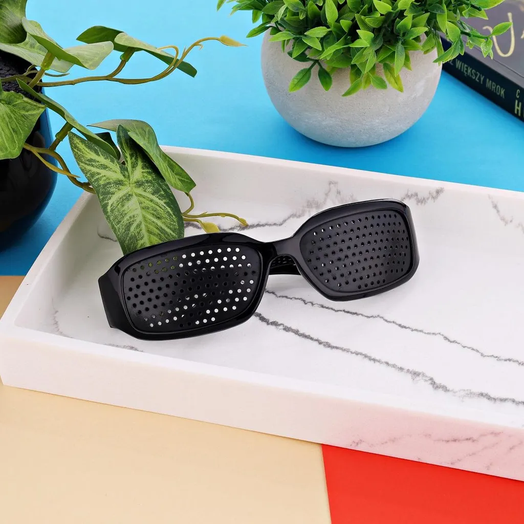 Lunettes de vue Nerd roses modèle 1523 avec monture rétro chic stylée - 9