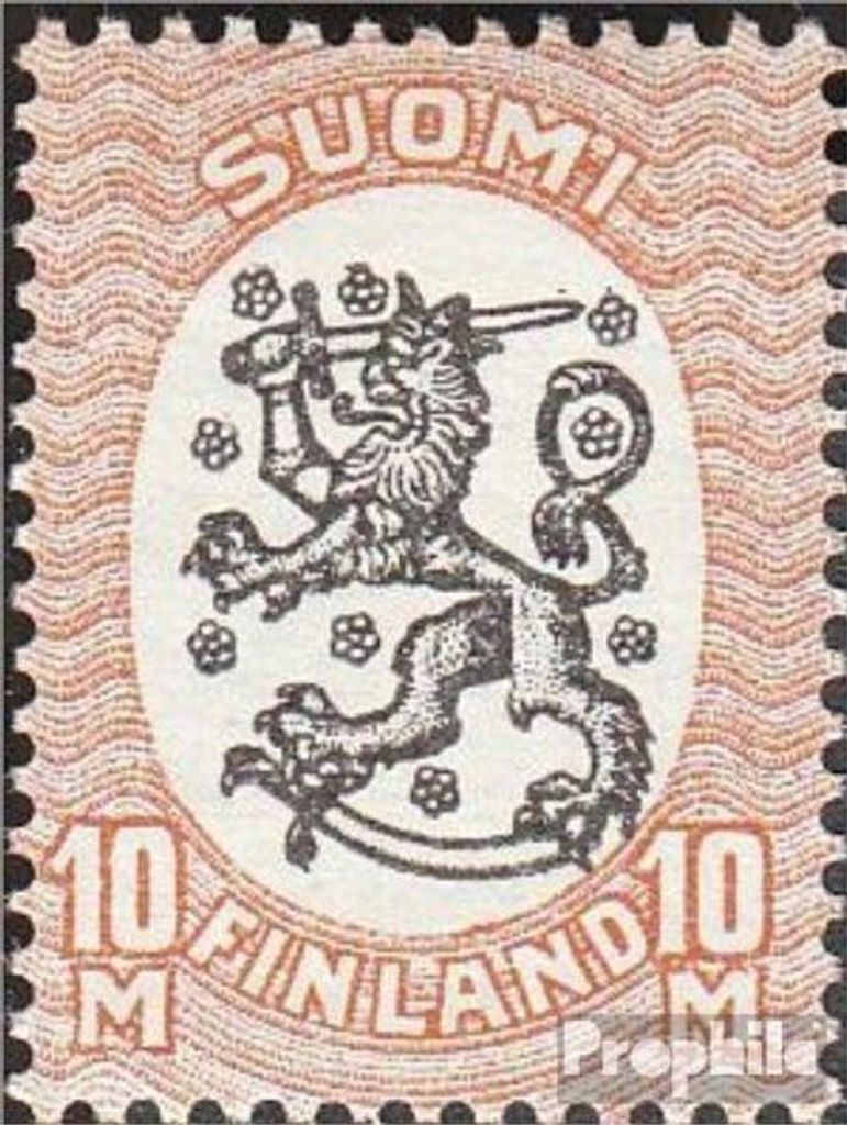 Briefmarken Finnland 1917 Mi 93B postfrisch Freimarken: Produktbild 
