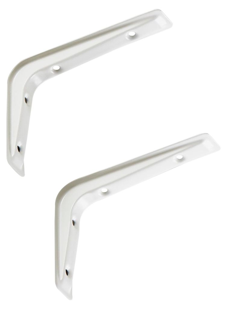 SOTECH Regalkonsole RK15 121 x 83 mm weiß (2 Stück) Produktbild 