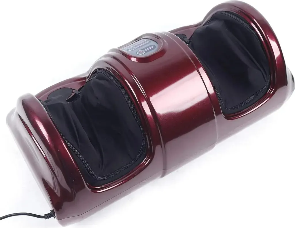Appareil massage pieds multi-programmes design ergonomique noir mat