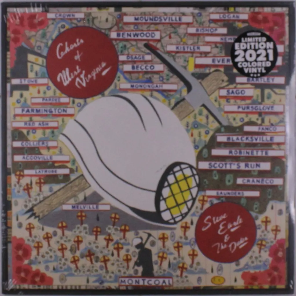 Vinyle Steve Earle Ghosts Of West Virginia Album Musique Country Edition Rare