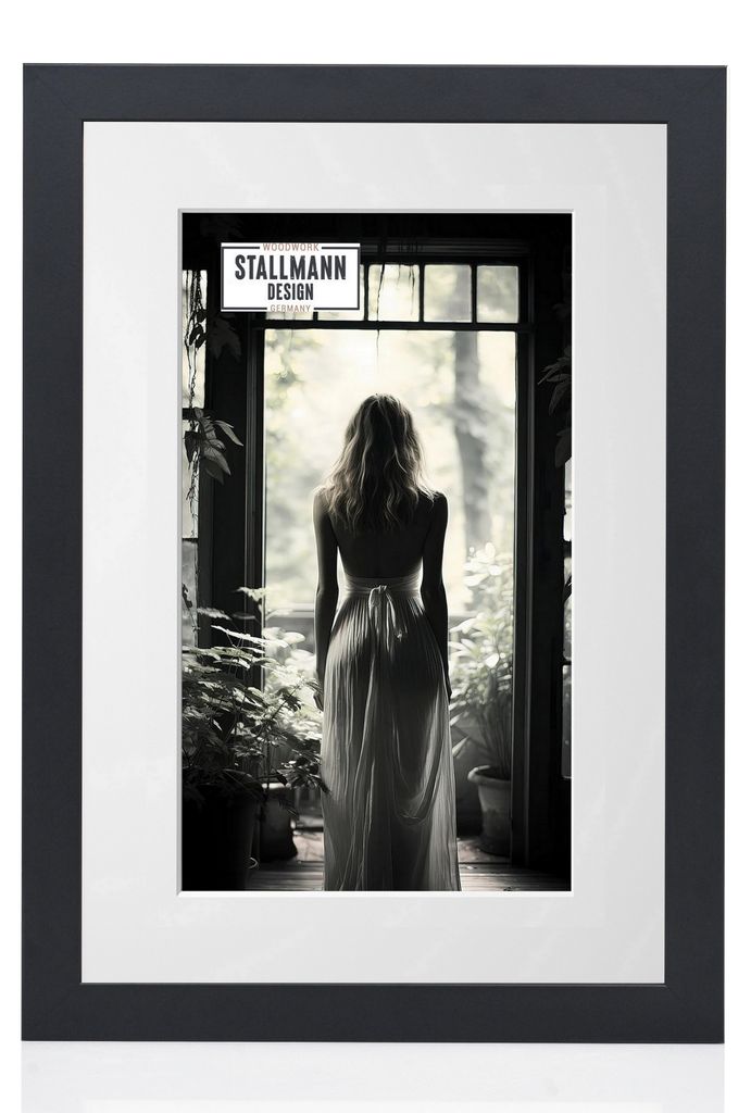 Bilderrahmen mit Passepartout 70x100 cm cm (Bild 50x70) | Produktbild 