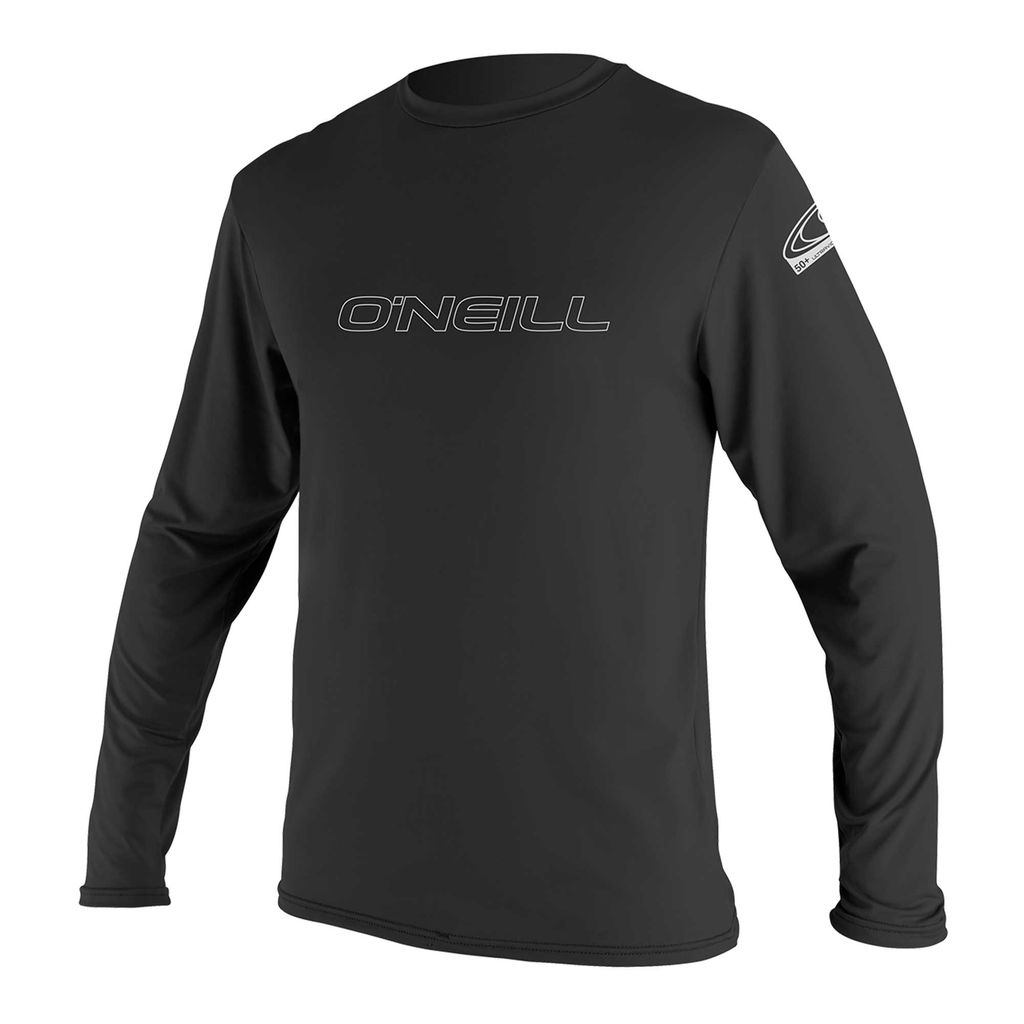 O'Neill Basic Skins Langarm Sun Shirt Männer Black (S)
