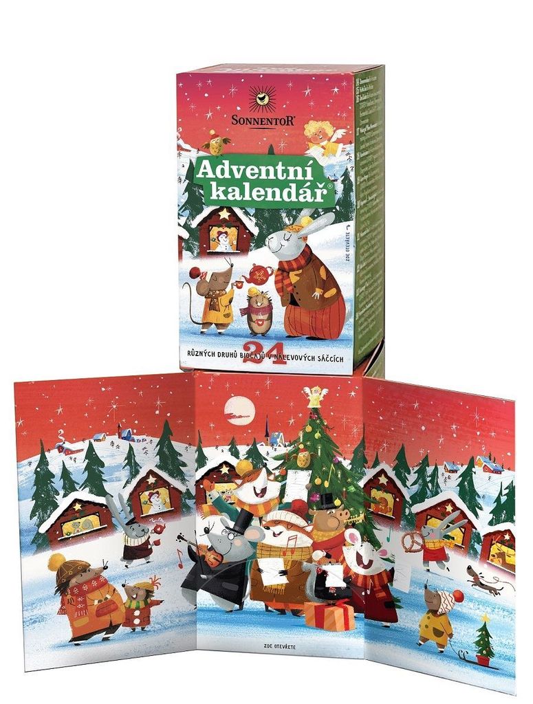 ADVENTSKALENDER (BIO-TEES UND -TEEMISCHUNGEN) (24 Stück) Produktbild 