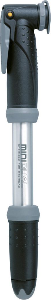 Topeak Mini Morph – kompakte Mini-Standpumpe mit Schlauch und T-Griff