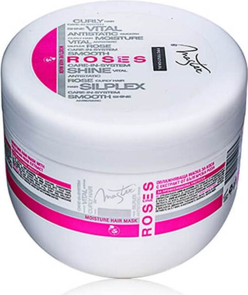 Spa Master Feuchtigkeitsmaske für das Haar mit bulgarischem Rosenextrakt 500 ml