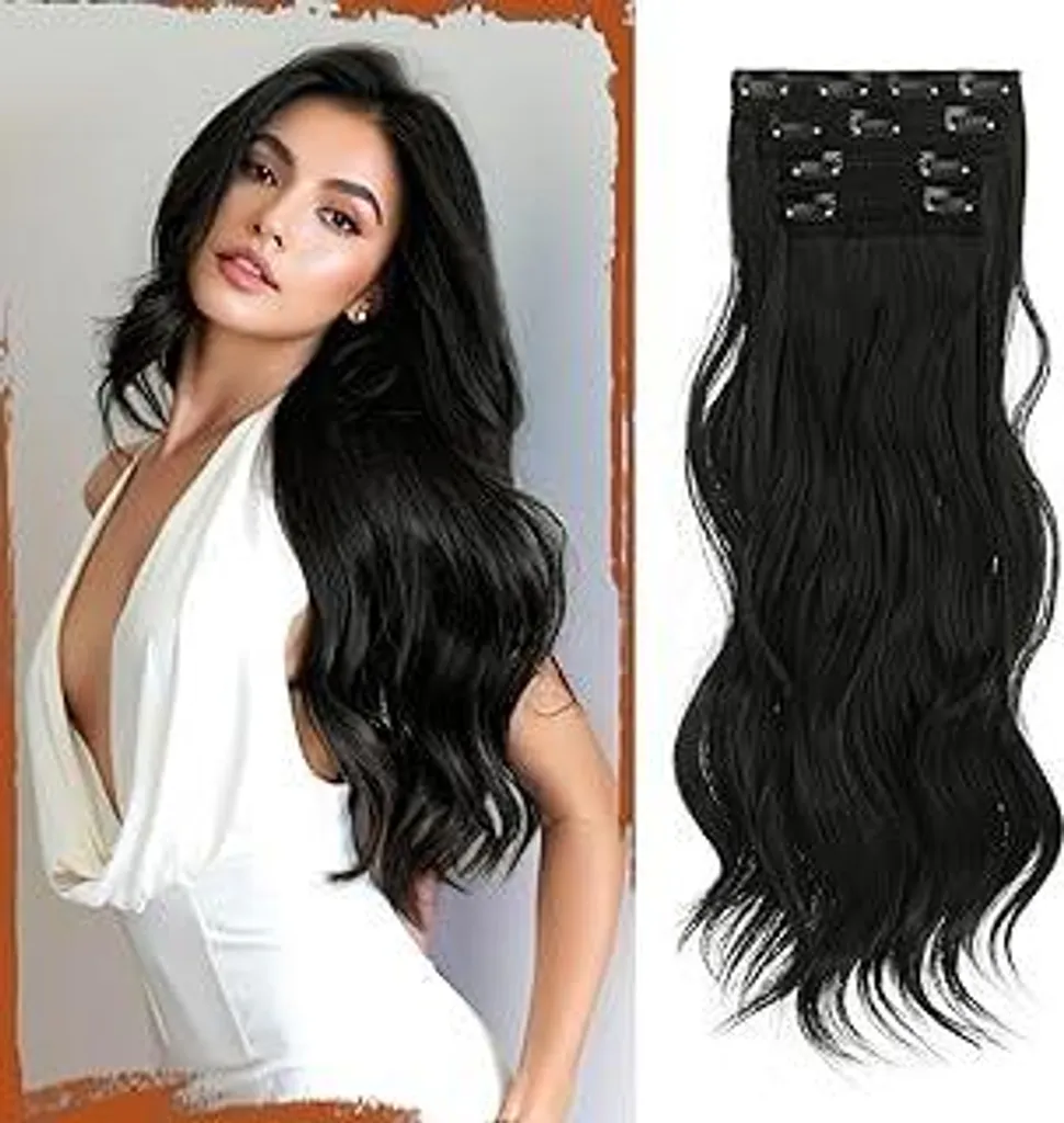 Sofeiyan Extension 50 cm Nero Naturale: Più Volume in 2 Minuti