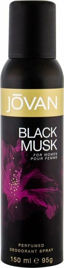 Jovan Black Musk Perfumed Deodorant Spray 150ml