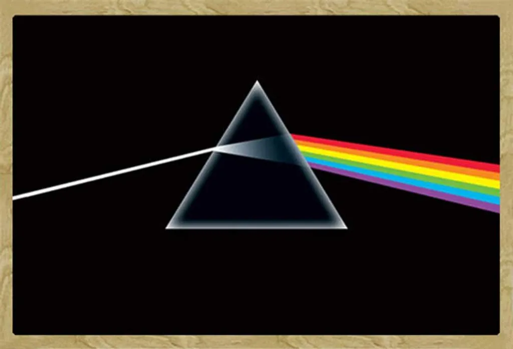 Pink Floyd Dark Side Poster con Cornice Shinsuke Faggio 61x91.5 cm