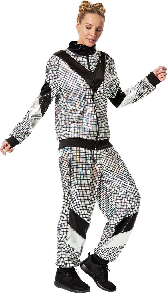 dressforfun® Damenkostüm Retro 80er 90er Jahre Disco Produktbild 