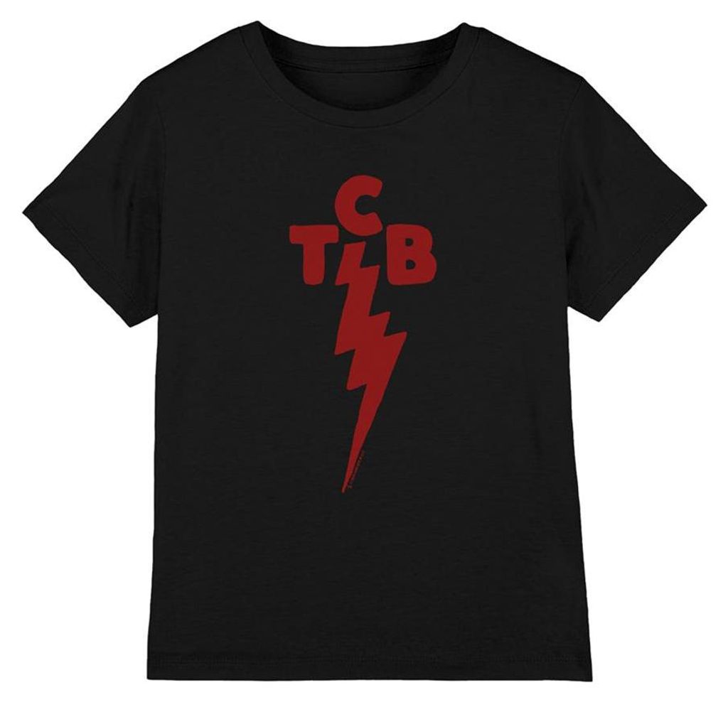 Elvis Presley - "TCB" T-Shirt für Kinder TV32501 (104) (Schwarz)