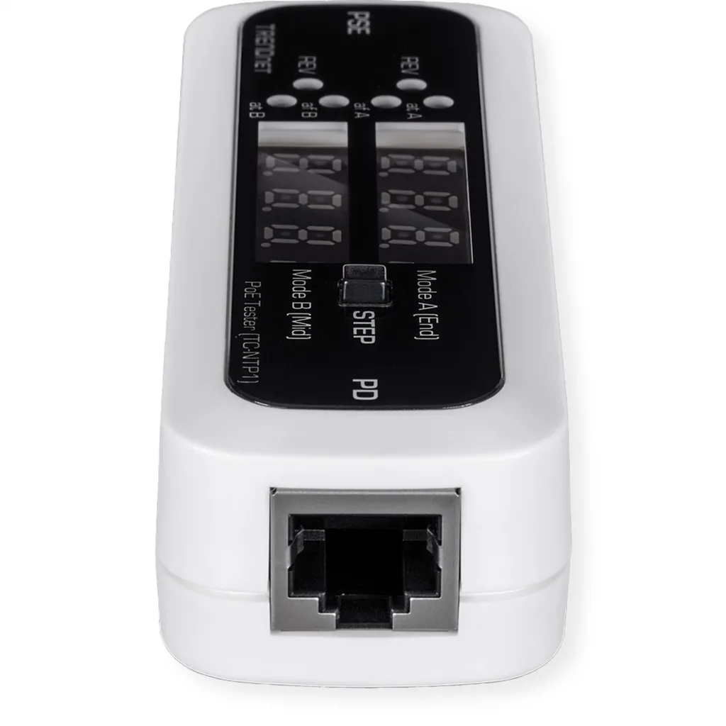 Tester PoE TRENDnet TC-NTP1: Diagnosi Rapida Reti 4PPoE e Passive