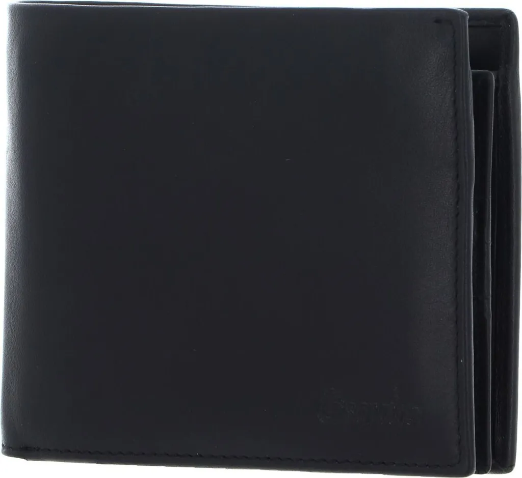 Esquire portafoglio New Silk Wallet Black nero