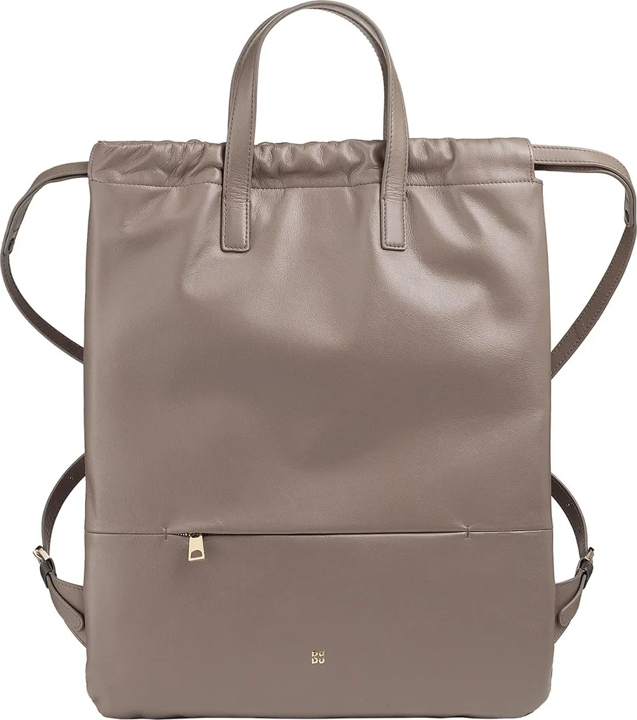 Sac à dos DuDu 534604685 en cuir véritable pour ordinateur portable