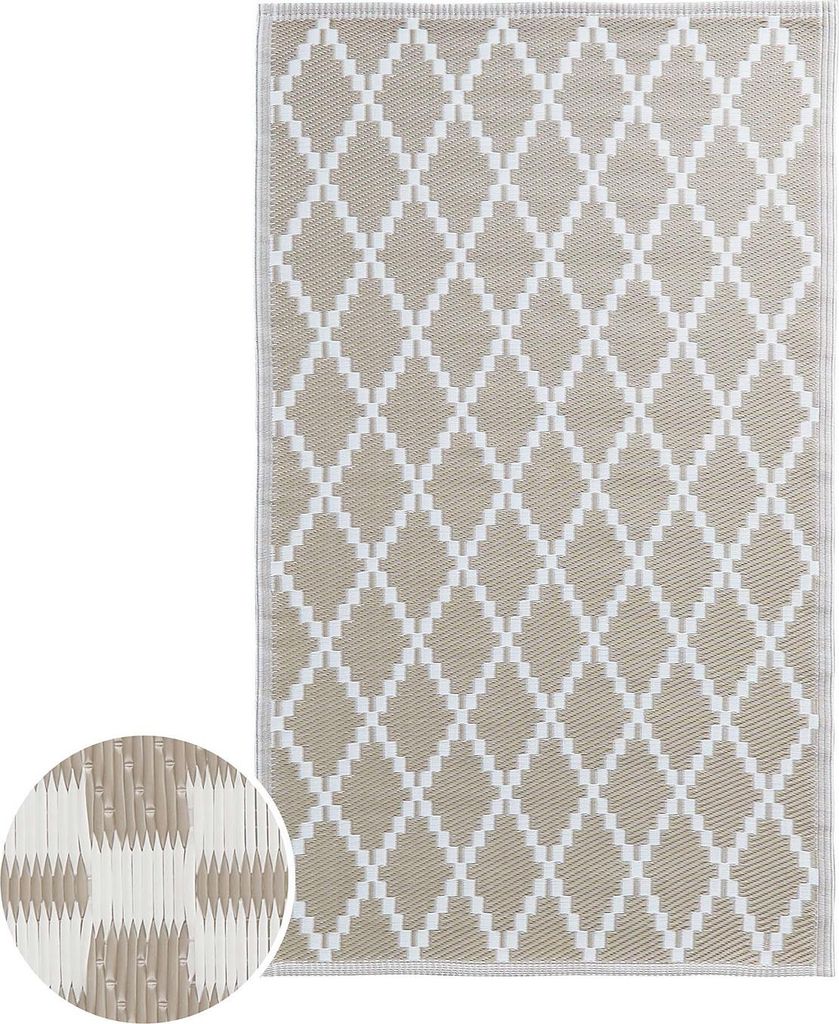 BUTLERS Outdoorteppich COLOUR CLASH Rauten II Produktbild 